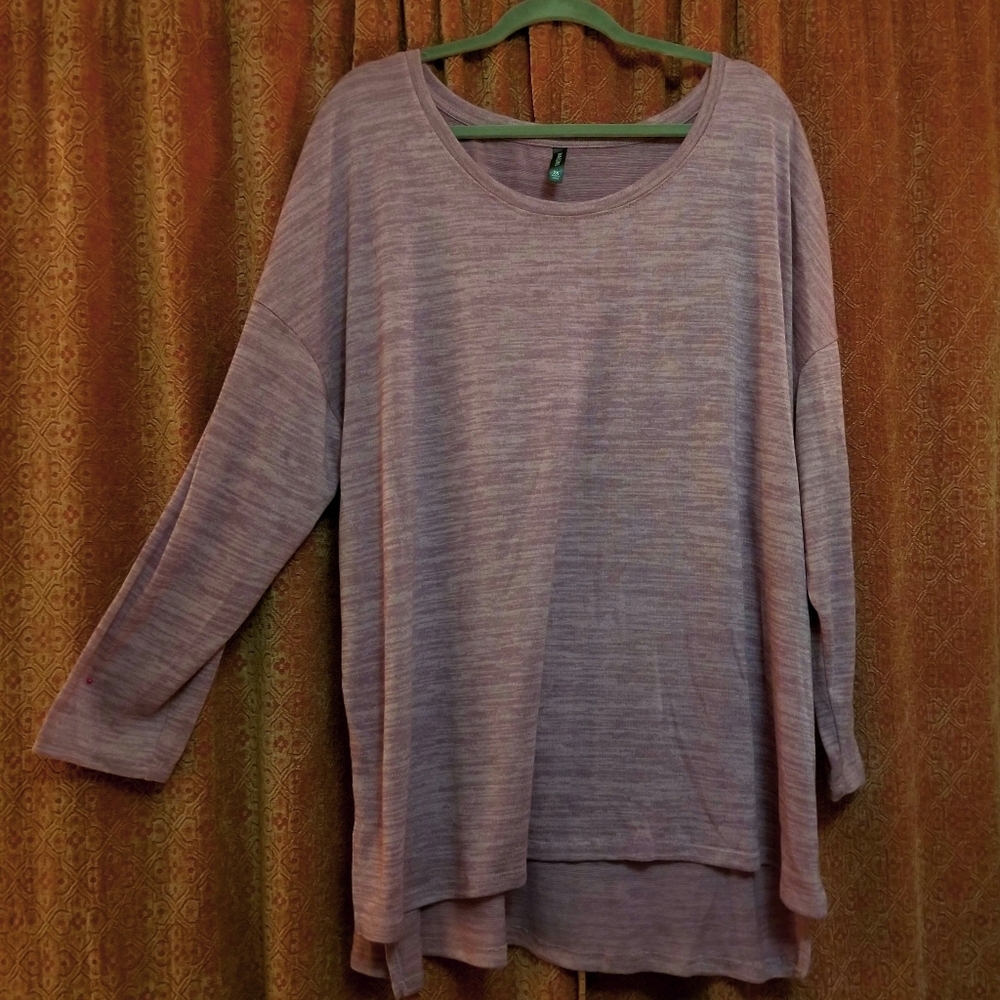 Pink Massini long sweater 2X
